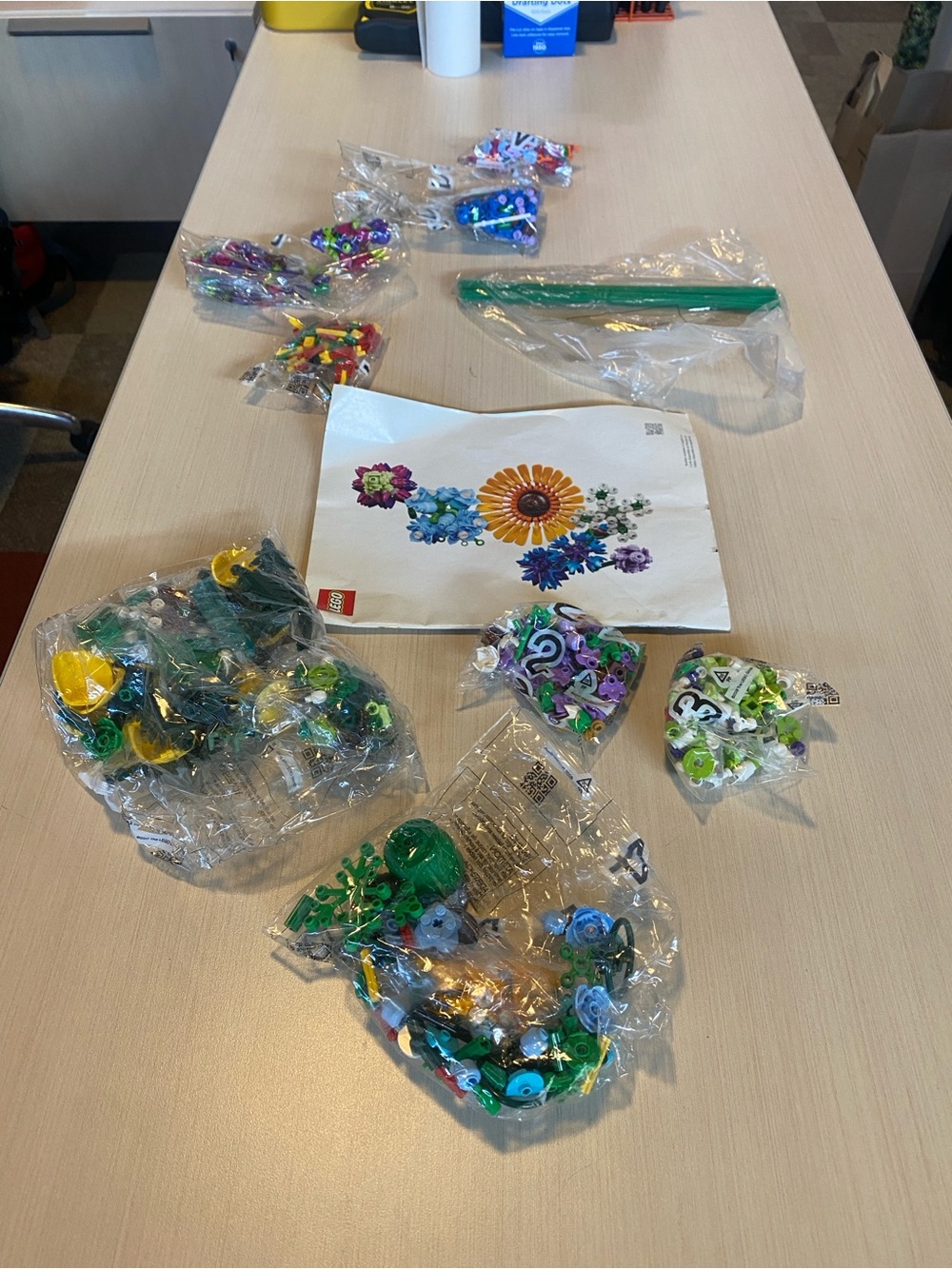 Lego wild flowers unopened no box